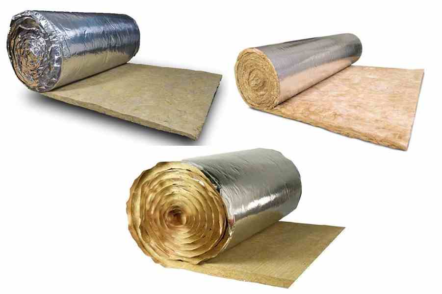 پشم سنگ فویل دار Foiled rock wool