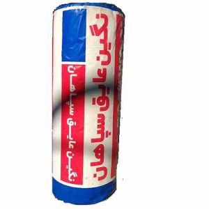 پشم سنگ 5 سانت فویلدار دانسیته 25 نگین عایق سپاهان