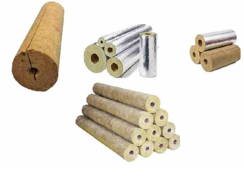 پشم سنگ لولهای پشم سنگ لولهای
